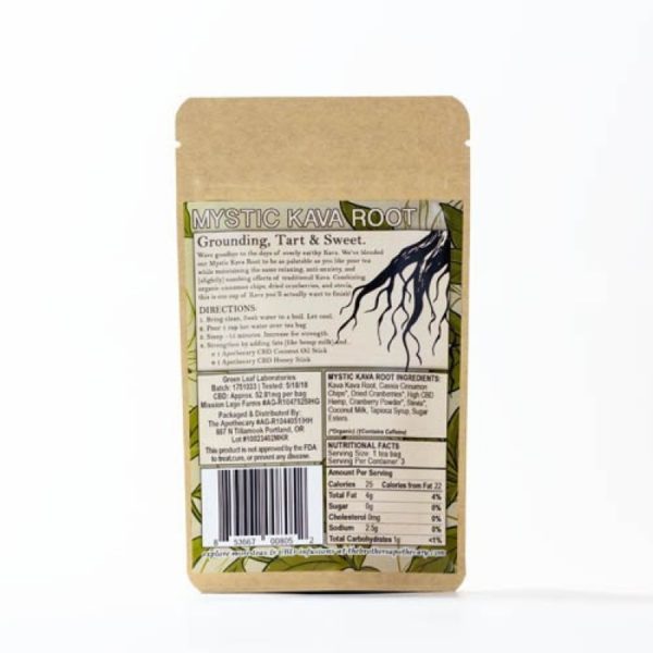 Mystic Kava Root CBD Hemp Tea